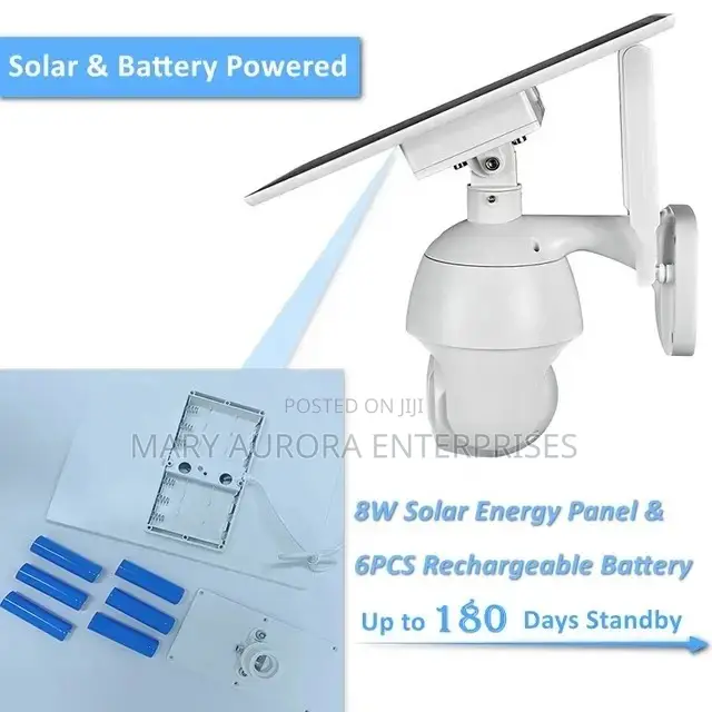 4ptz Solar CCTV Camera