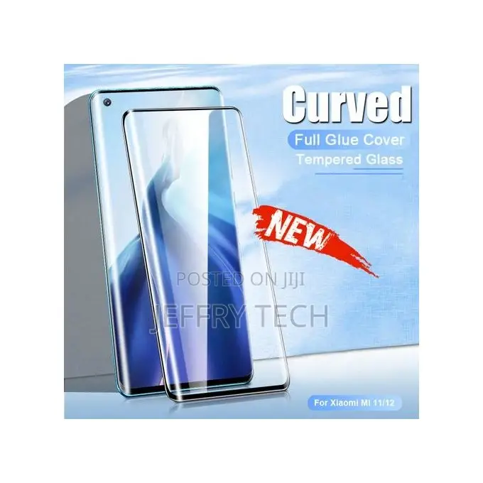Glue Curved Tempered Glass for Xiaomi Mi 11 12 Ultra 10 Pro