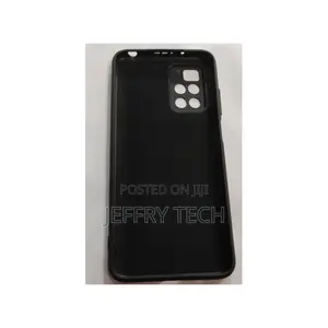 Redmi 10 2022 Silicon Protective Back Cover - Black