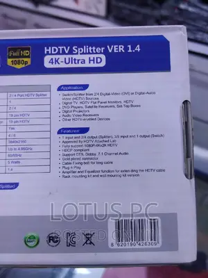 HDTV Splitter(4 Ports Hdmi)