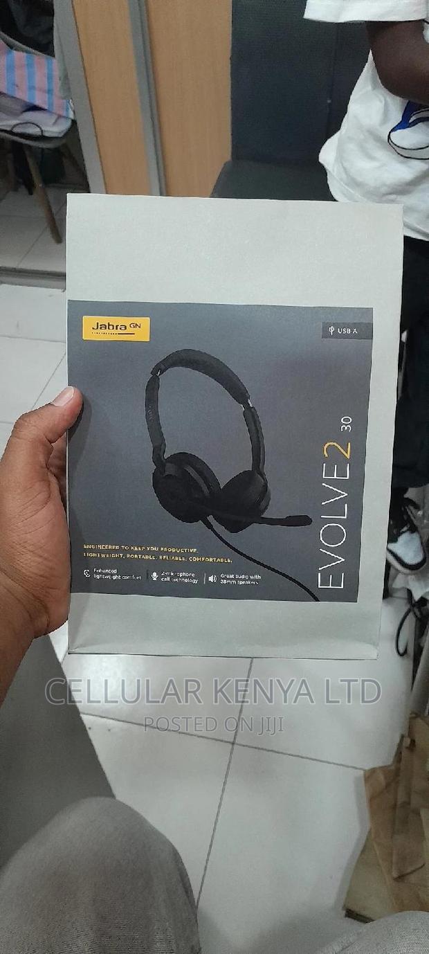 Jabra Evolve2 30 MS USB Stereo Wired Headset - thumbnail 3