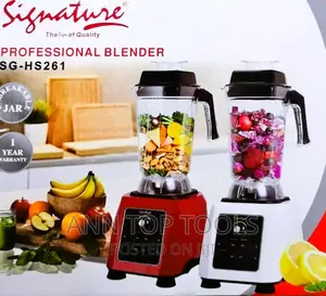 Signature Commercial Blender 1500w With Two Jug