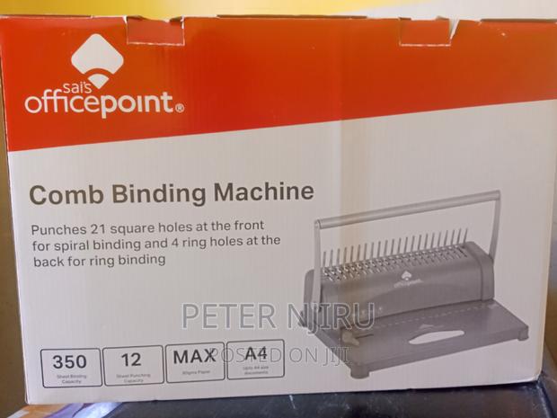 OFFICE POINT Comb Binding Machine - main view