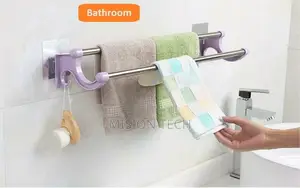 Double Pole Towel Holder