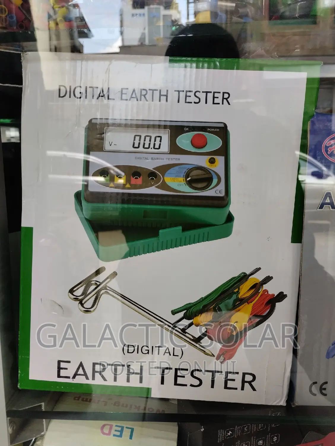 Digital Earth Tester