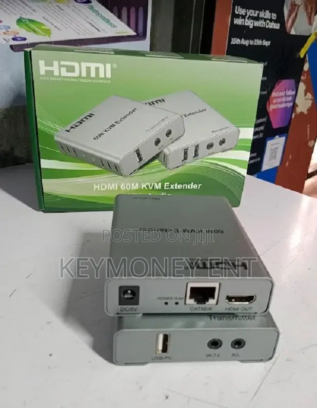 HDMI+USB Extenders Over Network Cable 60metres
