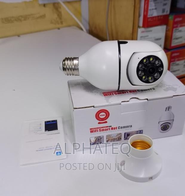 New PTZ Camera V380 Bulb V380 PTZ Bulb Wifi Camera PTZ Nanny