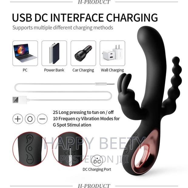 3 in 1 Rabbit Vibrator - main view