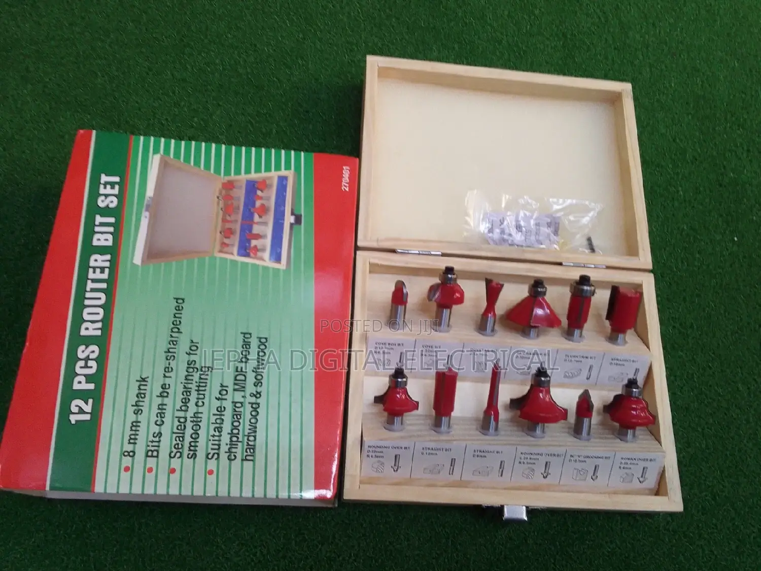 12pcs Router Bits Set