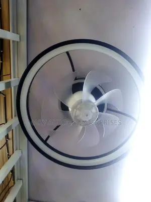 Wall Fan With Led Light