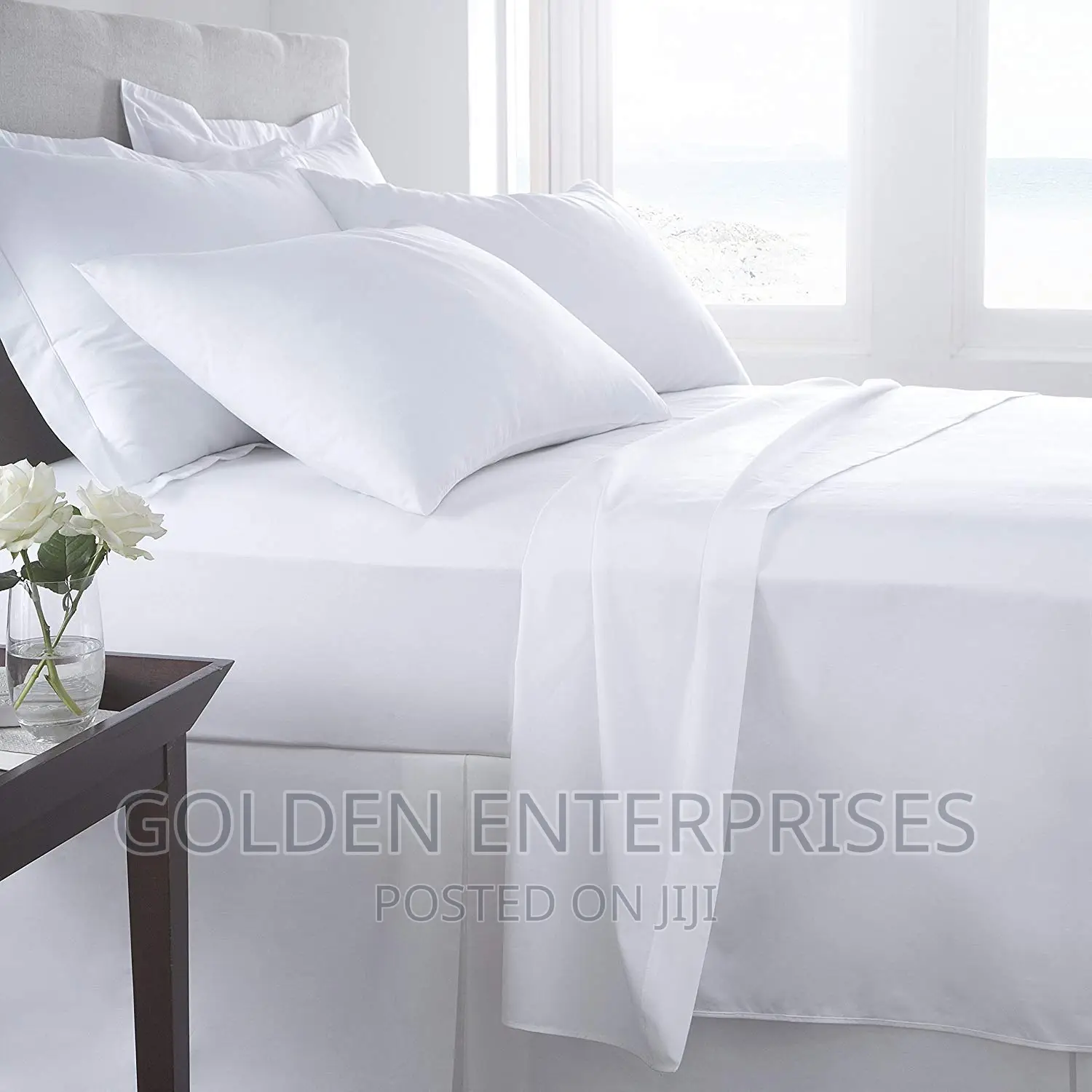 6pcs Bedsheet Set, 2 Bedsheet 4 Pillowcases 6*7