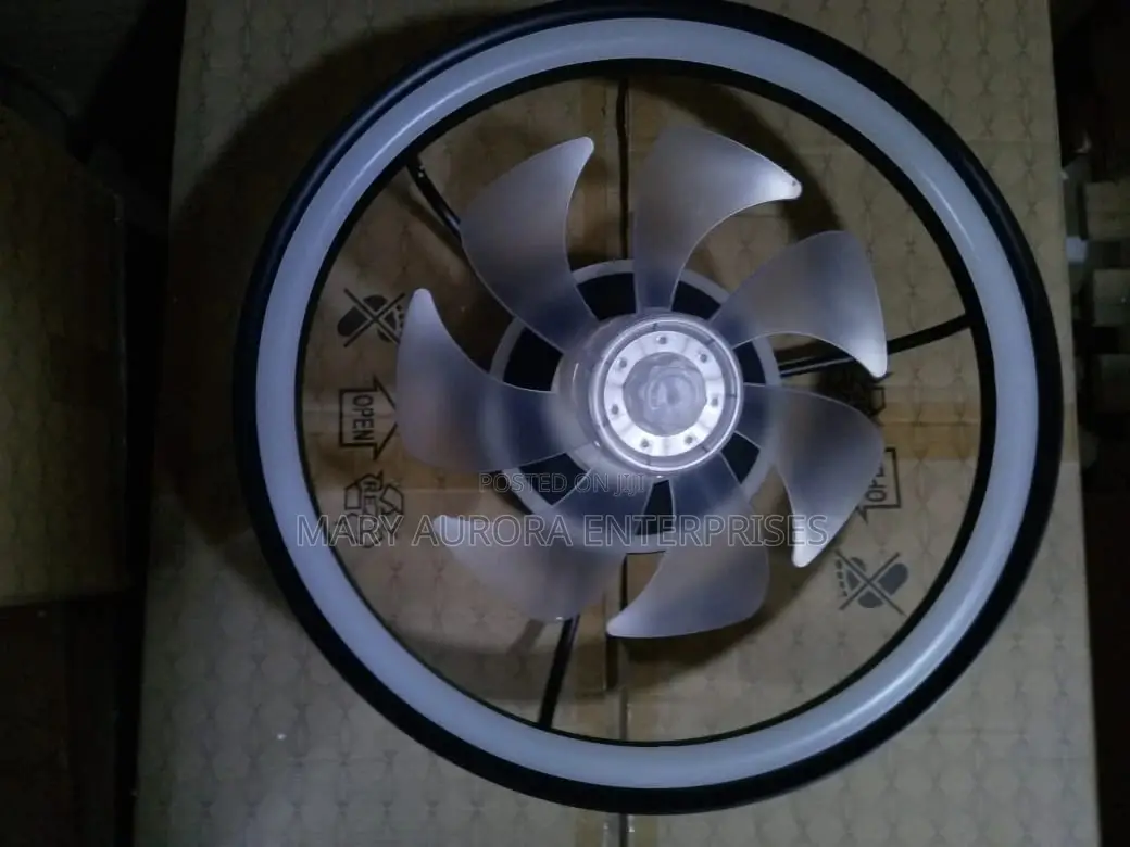 Wall Fan With Led Light