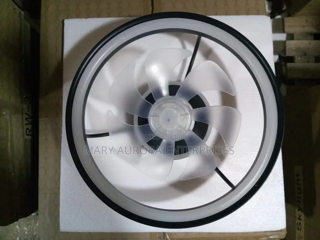 Wall Fan With Led Light