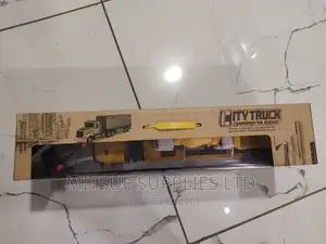 City Truck Toy Transport Truck With Remote 67x21x15cm.