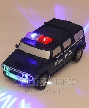 Kids Deformation Robot Super Police Toy Car