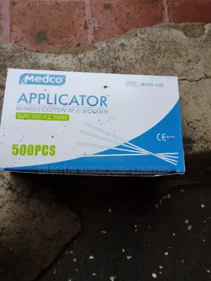 Wooden Applicators Without Cotton Tip, 6"