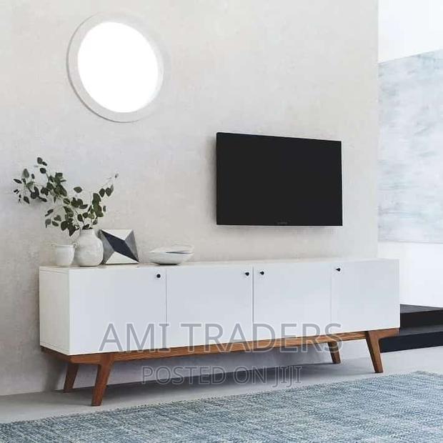 White Luxury Tv Stand (6ft)