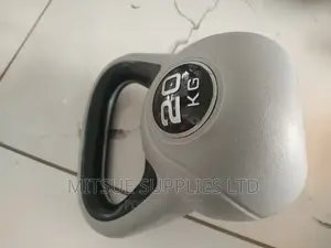 Exercise Kettle Bell 20kg- Grey Black
