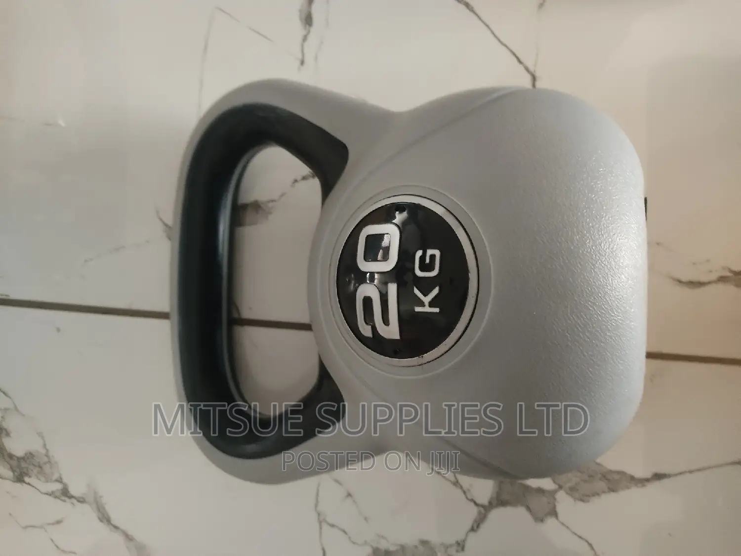 Exercise Kettle Bell 20kg- Grey Black