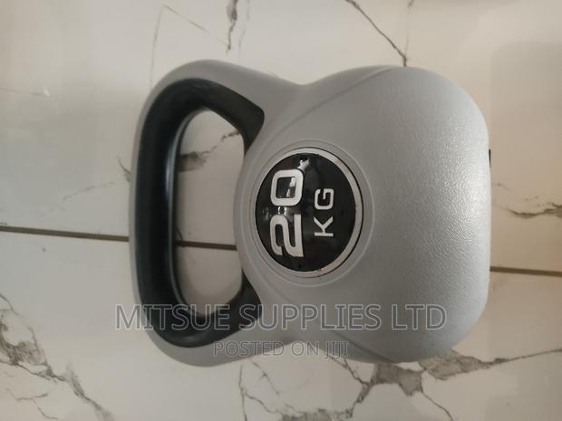 Exercise Kettle Bell 20kg- Grey Black - main view