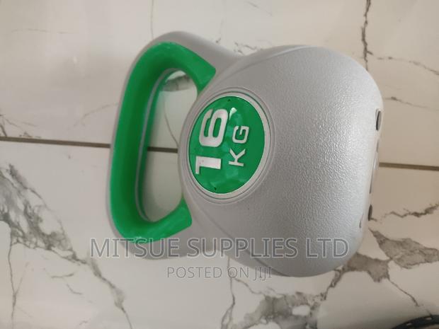 Exercise Kettle Bell 16kg- Grey Green - main view