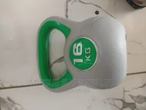 Exercise Kettle Bell 16kg- Grey Green