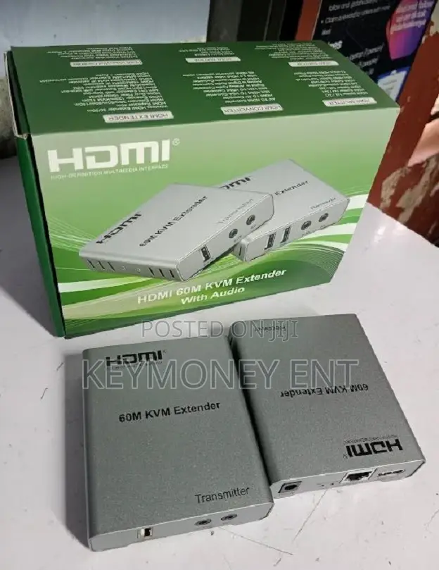 Hdmi, Usb Twin Extension KVM Over Ethernet Cable 60metres