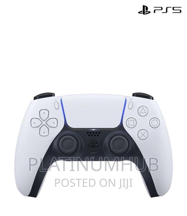 White Controller Ps5 Z - main view