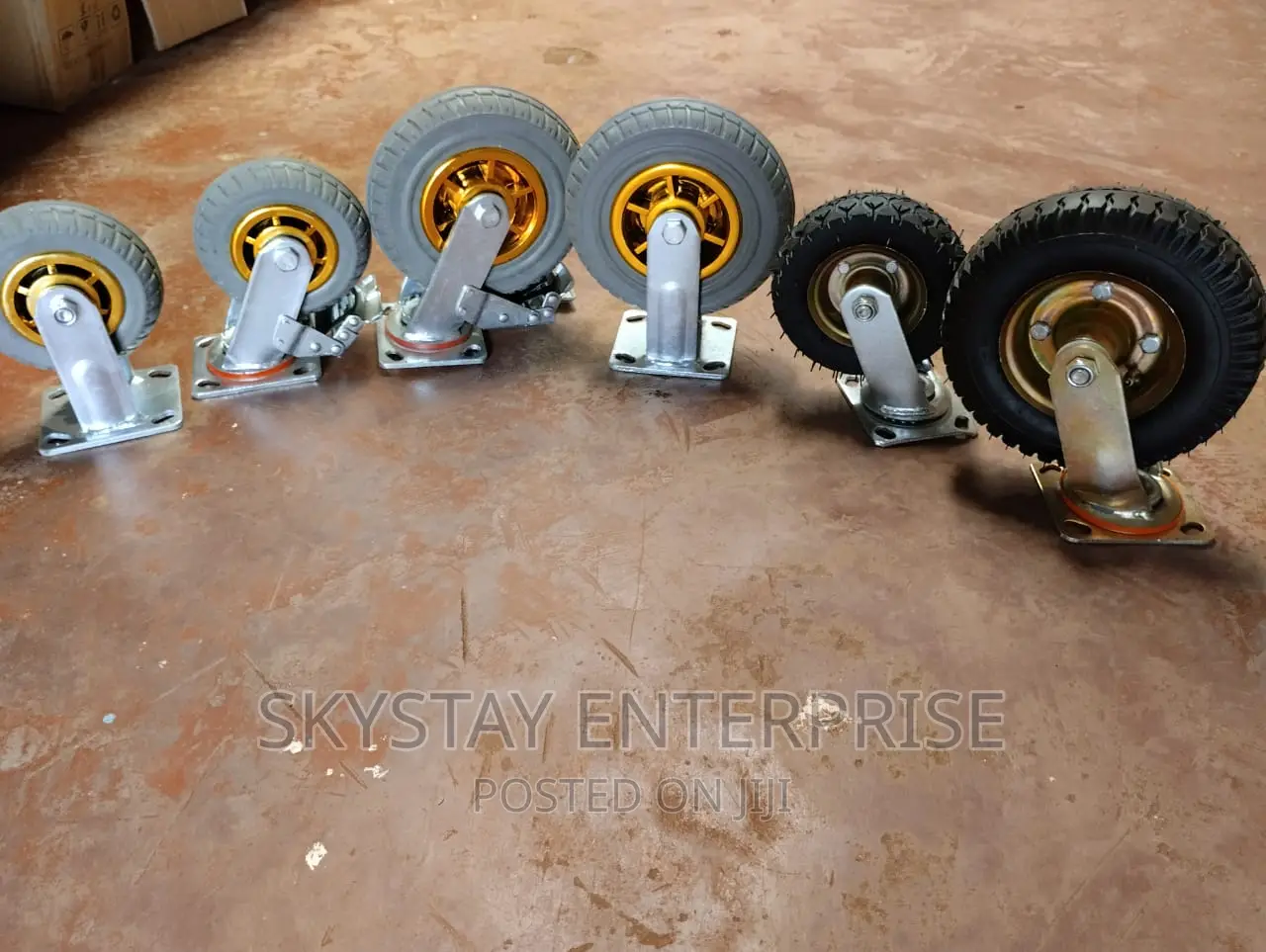 Trolley Wheels 4/6/8"