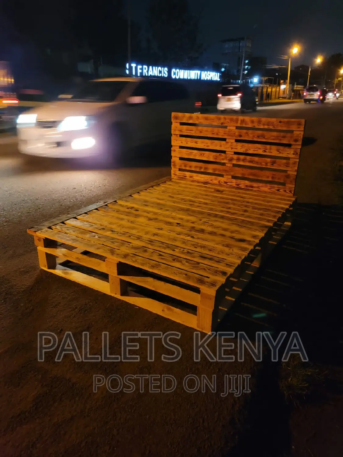 Pallet Bed- 5*6 Detachable and Blazed Pallet Bed. (MI025(