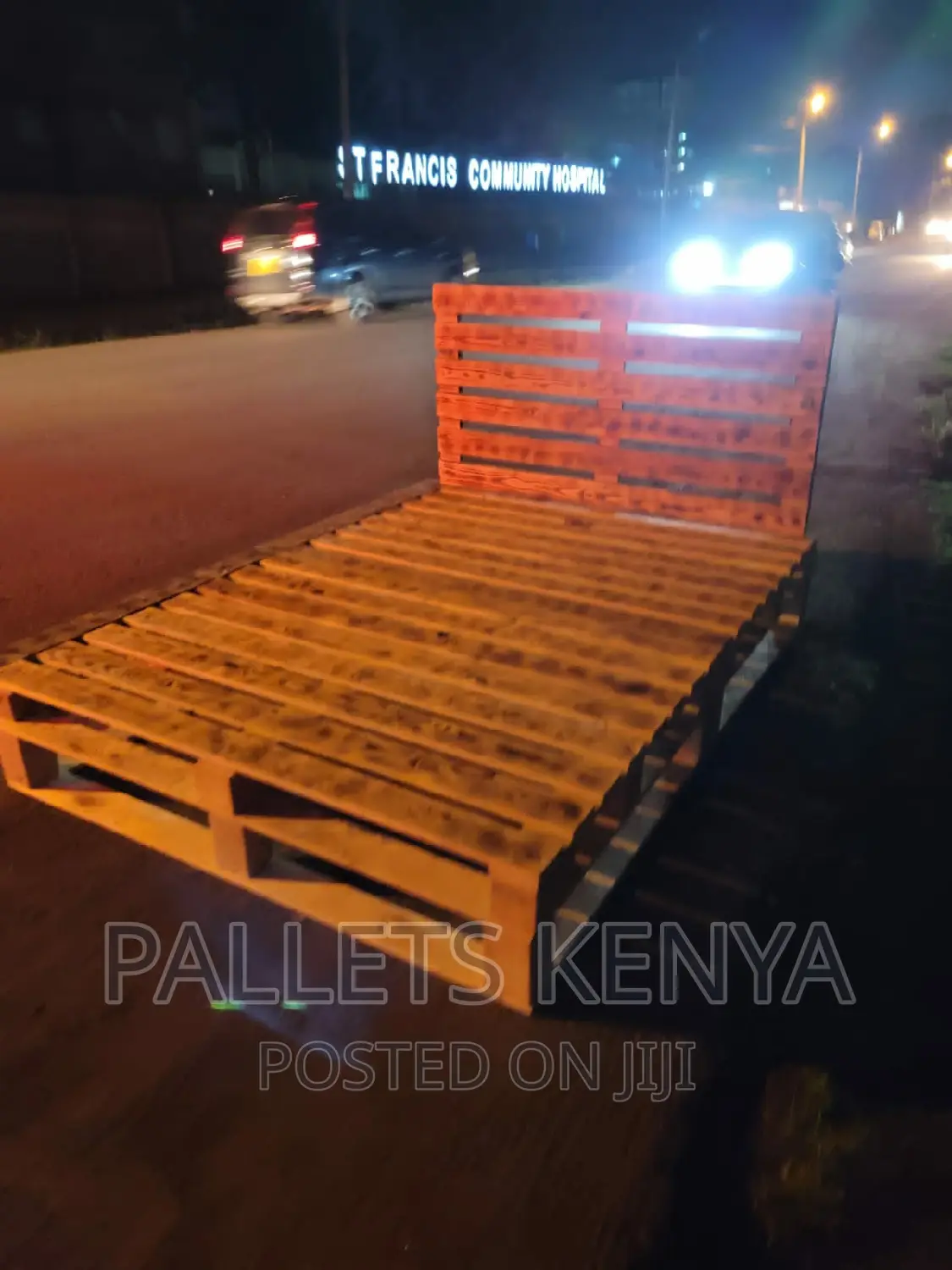 Pallet Bed- 5*6 Detachable and Blazed Pallet Bed. (MI28.)