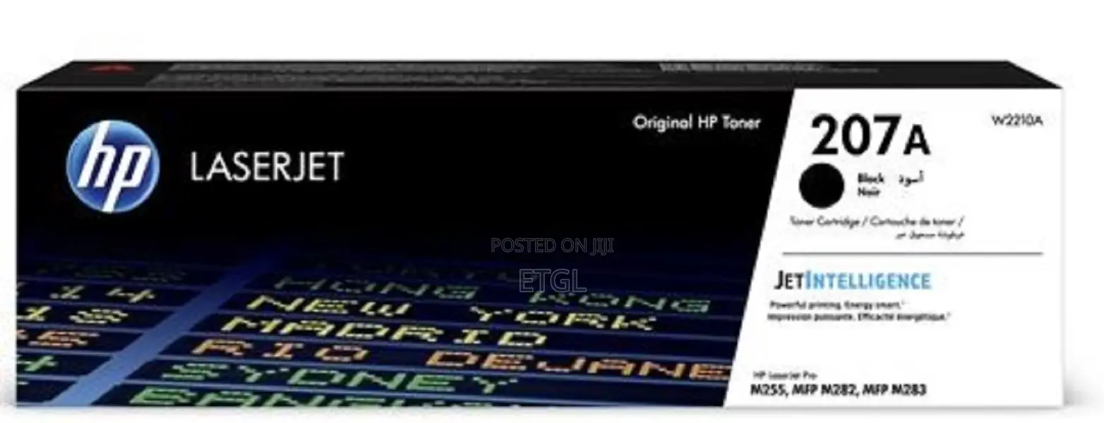 HP 207A Black Original Laserjet Toner Cartridge