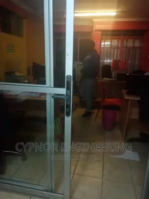 Smart Biometric Lock for Glass and Aluminium Frame Door