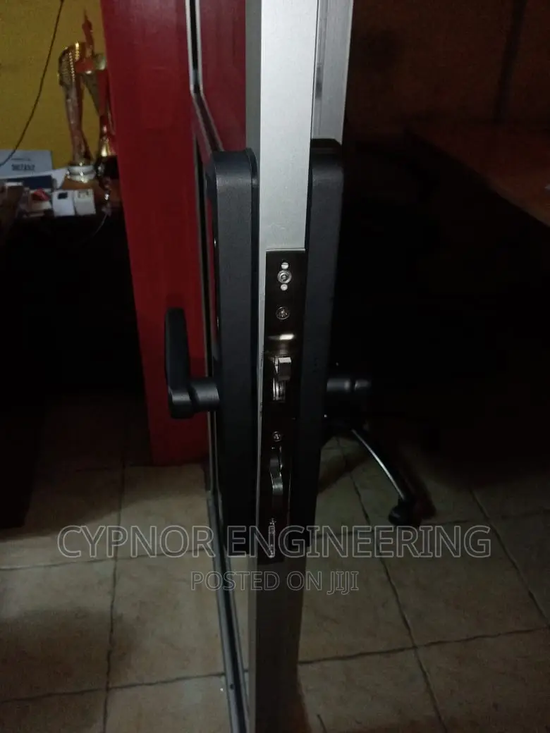Smart Biometric Lock for Glass and Aluminium Frame Door