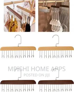 Wooden Bra and Pant Hanger