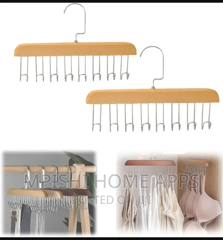 Wooden Bra and Pant Hanger