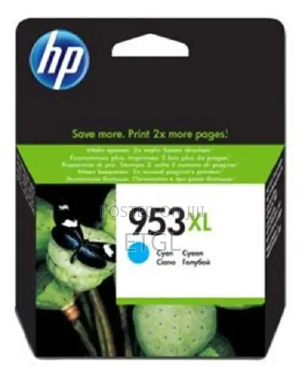 HP 953XL High Yield Cyan Original Ink Cartridge