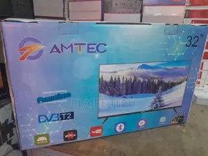 Amtec 32 Inches Smart Android Flameless Tv Available