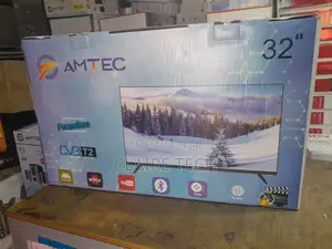 Brand New Amtec 32 Inches Smart Android Flameless Tv