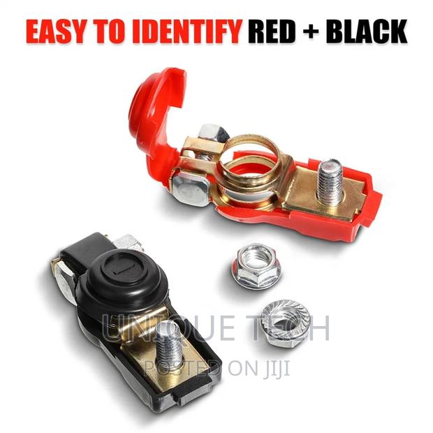 SET of Copper Car Battery Terminals