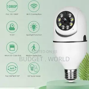 Bulb Camera Wireless Security Camera – 2mp – V380 Pro