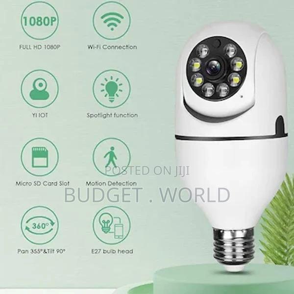 Bulb Camera Wireless Security Camera – 2mp – V380 Pro