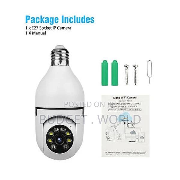 New V380 Rotating Bulb V380pro Bulb Camera WIFI_PTZ Camera - main view