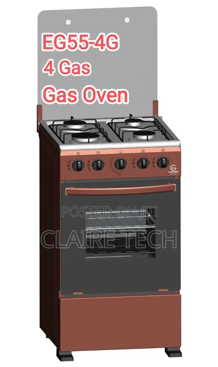 Eurochef Full Gas With Gas Oven Brown in Colour