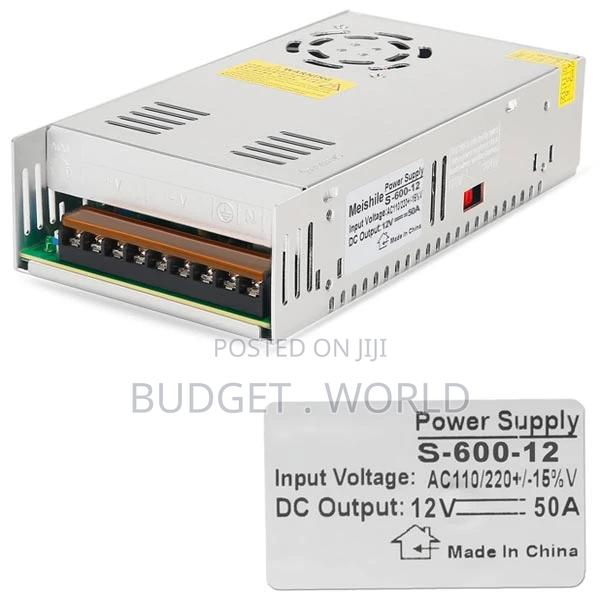 12v 50A Metal Body Power Supply for CCTV Camera Security