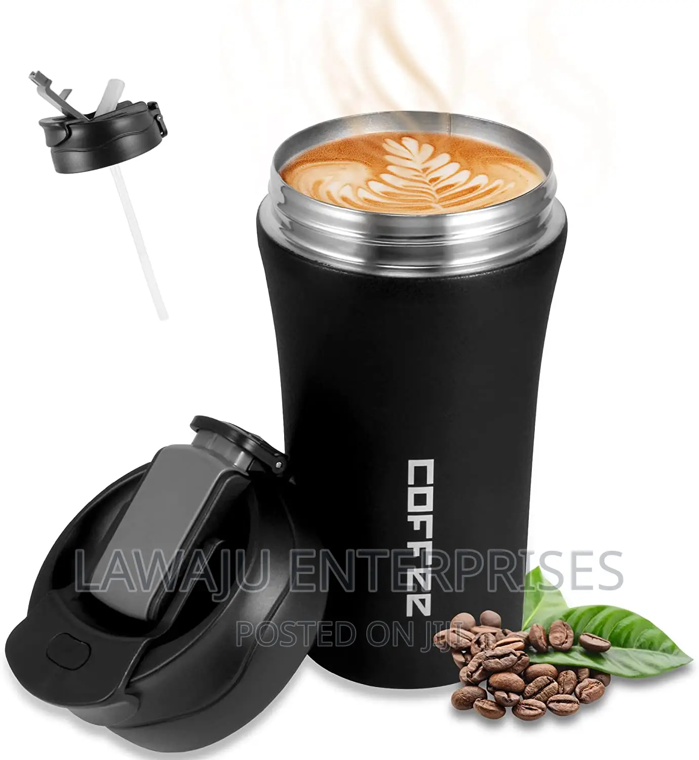 Black Unbreakable Thermocup