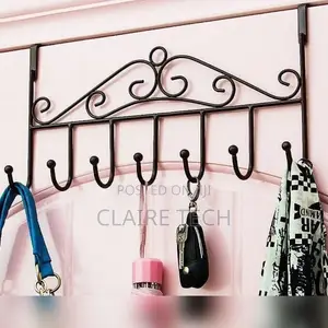 Black Over the Door Hanger
