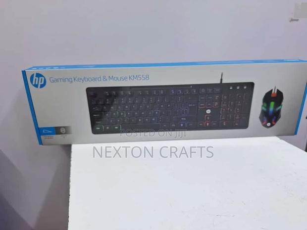 Hp Km558 Backlit Keyboardplus Mouse - main view
