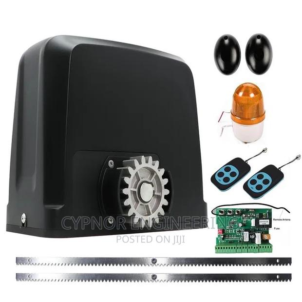 Motorized Sliding Gate Opening Mechanism - main view