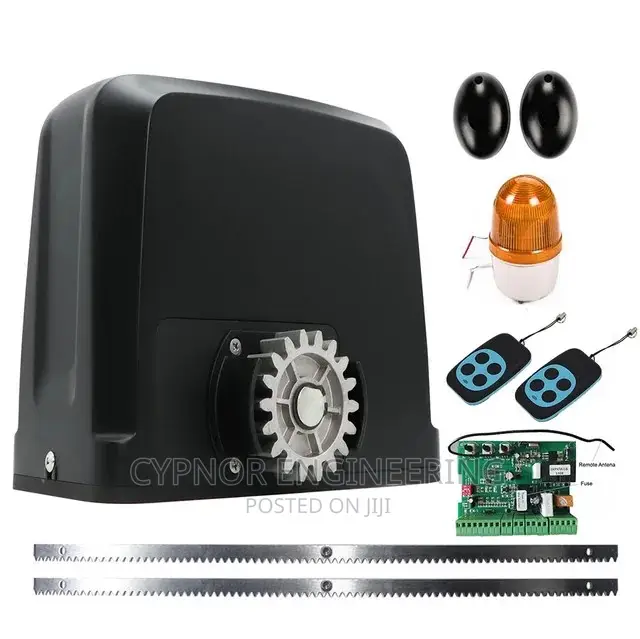 Motorized Sliding Gate Opening Mechanism